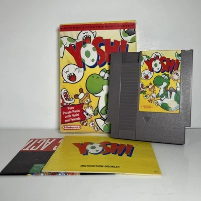 Yoshi NES GAME Nintendo Entertainment System, 1992- Cib Very Nice - Image 1 of 4