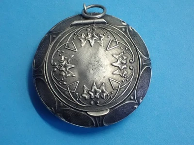 antique SILVER french LOCKET - Image 1 of 4