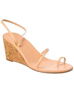 Ancient Greek Sandals Chora Mid Wedge Leather Sandal Women's - Picture 1 of 11