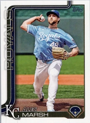 2025 Topps #607 Alec Marsh - Image 1 of 2