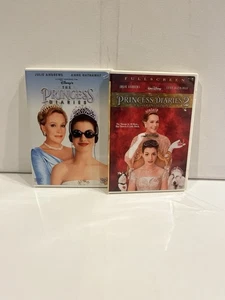 The Princess Diaries and The Princess Diaries 2 Royal Engagement DVDs Disney - Picture 1 of 5