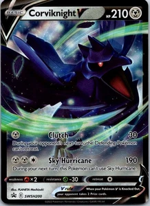 Black Star Promo Corviknight V SWSH200 Promo SWSH: Sword & Shield Promo Cards - Picture 1 of 2