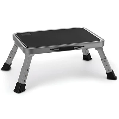 Foldable Step Stool, Adjustable Step Stool with a Non-Slip Platform, Step Lad... - Image 1 of 4