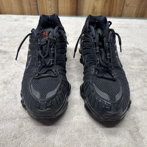 NIKE 2019 SHOX TL AV3595 002 BLACK 9.5 ZOOM AIR FORCE FLIGHT 1 180 PRESTO 90 95 - Picture 1 of 7