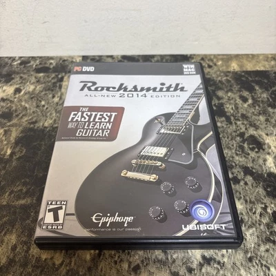 Rocksmith 2014 Edition (Windows/Mac, 2013) No Cable w/ Inserts & Key - Image 1 of 4