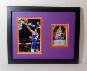 Signed Collin Gillespie Phoenix Suns Display Framed Auto Card Photo Topps COA - Picture 1 of 4