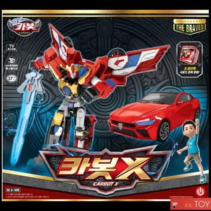Hello Carbot The Braves CARBOT X  Transformer Robot Car figure Cube Pack 2025 - Picture 1 of 5