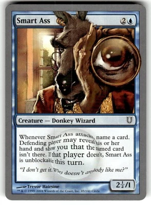 Smart Ass Unhinged Regular MTG - Image 1 of 2