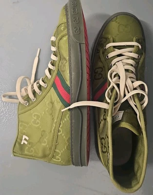Gucci Off the Grid High Top Sneakers Green (Authentic) - Image 1 of 4