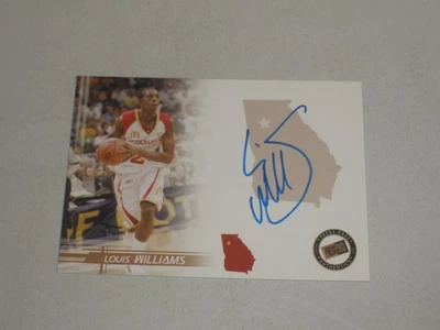 2005-06 Press Pass autógrafo autografado Louis Williams novato controle remoto - Imagem 1 de 2