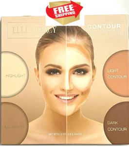 Ellen Tracy Contour Palette highlight, illuminate, Dark & light contour NEW - Picture 1 of 4