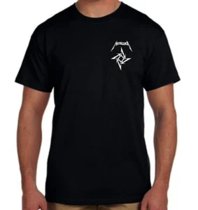 Metallica Heavy Metal Band Herren Double Design schwarze T-Shirts (mehrere Designs) - Bild 1 von 8