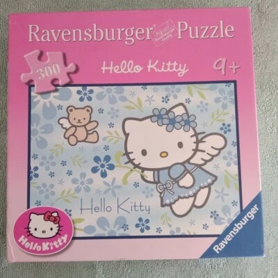  HELLO KITTY IN VOLO 300 Pz.RAVENSBURGER PUZZLE - Immagine 1 di 3