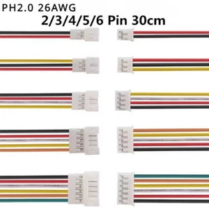 5sets Micro JST PH 2.0mm Pitch Male Female Socket Wire Cable Connector 2-6 pin - Picture 1 of 13