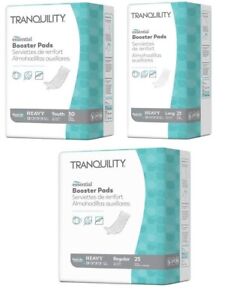 Tranquility Essential Booster Pads, Heavy Absorbency, Youth, Regular, Long ✅