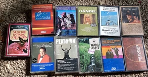 Lot of 11 Various Cassette Tapes Free Shipping - Picture 1 of 7