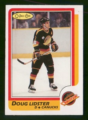 DOUG LIDSTER 1986-87 O-PEE-CHEE 86-87 NO 32 EXMINT+          12037 - Image 1 of 2