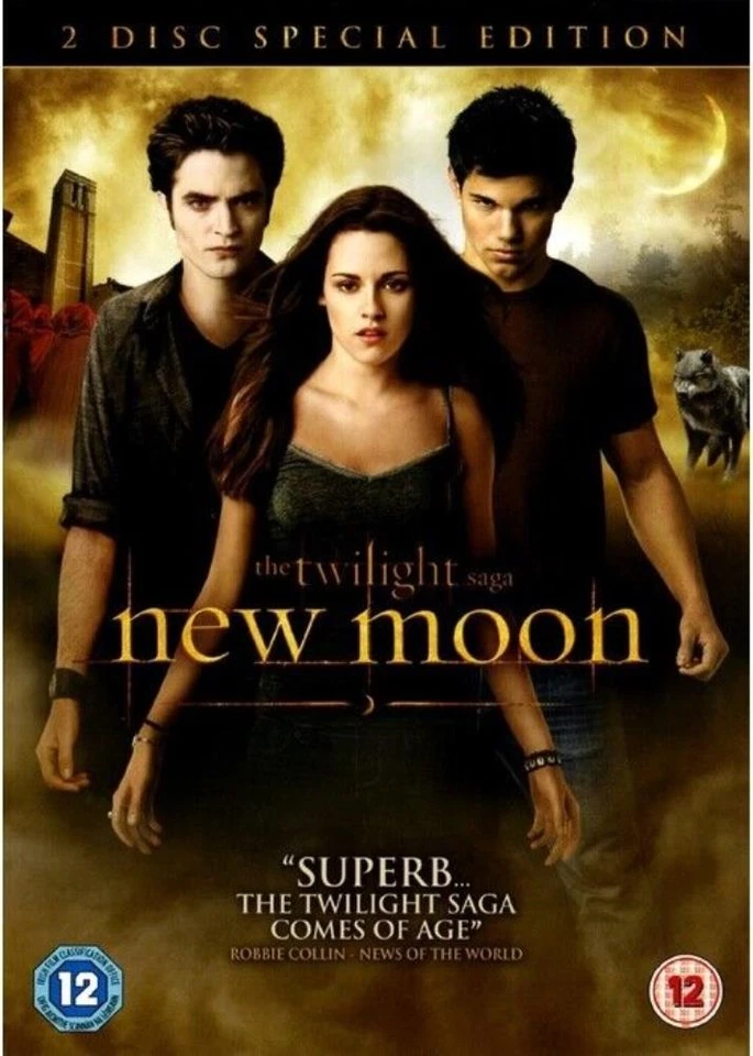 The Twilight Saga - New Moon DVD (2010) FREE SHIPPING - Image 1 of 1