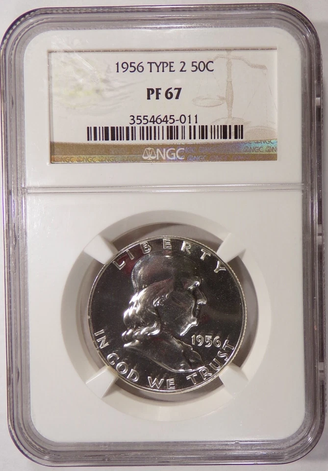 1956 NGC PF67 Doubled Die Reverse DDR-003 (Coneca) - Image 1 of 4