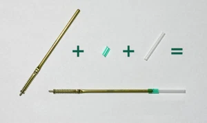 Extra Long Pen Refills Kit for Elongated Click or Non-Click Pens – 2-Pack - Picture 1 of 5