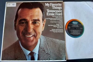 TENNESSEE ERNIE FORD MY FAVOURITE THINGS STEREO LP CAPITOL (1966) EX++ UK - Picture 1 of 4