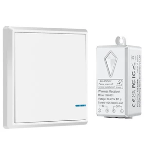 1 Channel ON/OFF 110V Wireless Receiver Lamp Light RF Remote Control Switch - Picture 1 of 12