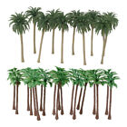 40pc model train railway coconut palm diorama landscape scenery N 1/150