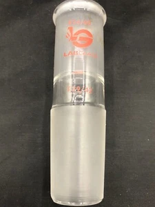 WILMAD LABGLASS Glass 24/40 Outer 29/42 Inner Reducing Adapter LG-1190-180(1/cs) - Picture 1 of 7