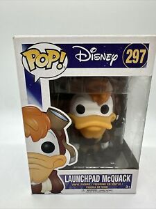 Funko Pop! Disney Launchpad McQuack Disney Darkwing Duck #297 Vaulted