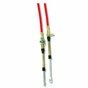 Cable de cambio de carrera B&M Super Duty - 12 pies de largo - rojo - 80836 - Imagen 1 de 3