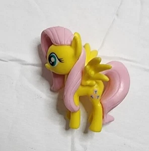 My Little Pony Hasbro Funko Fluttershy Yellow Body Pink Hair Butterflies Toy Fig - Picture 1 of 3