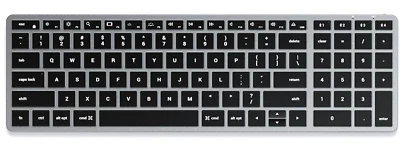 Satechi Slim X2 Bluetooth-Tastatur mit Hintergrundbeleuchtung und Ziffernblock - Image 1 of 4