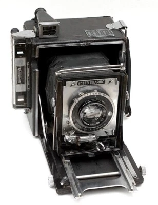 Graflex Speed Graphic Anniversary 3x4 Camera w/ Hugo Meyer Primotar Lens - Image 1 of 4