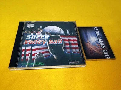 Super Volley Ball  NEC PC Engine Hu-Card  PCI REG CARD. - Image 1 of 4