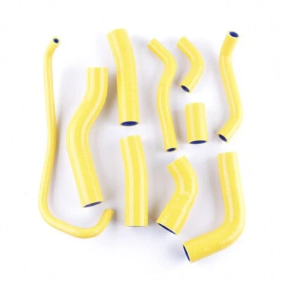 FOR YAMAHA YZF R6 YZFR6 2006-2019 SILICONE RADIATOR COOLANT HOSE YELLOW PIPE - Изображение 1 из 4