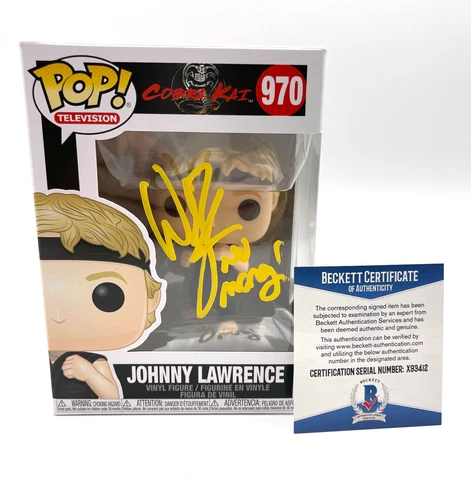 WILLIAM ZABKA SIGNED AUTOGRAPH COBRA KAI FUNKO POP BECKETT BAS NO MERCY 5 Cover