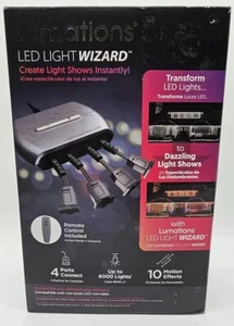 Luminations LED Light Wizard connect 8000 Lights 10 Motion Effect Timer w/Remote - Picture 1 of 15