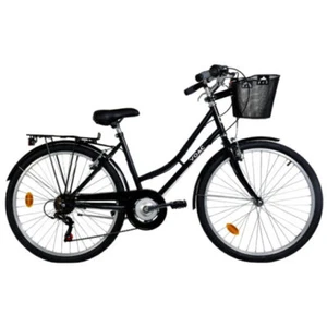 YOAC Trekker Bicycle Ladies Heritage Bike 01, 26in Wheel - Black - Picture 1 of 1