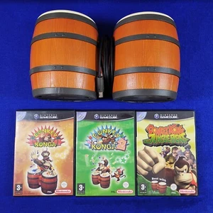 Gamecube DONKEY KONG Juegos con/sin BONGOS PAL UK -Haz tu selección Konga - Imagen 1 de 8