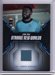 Star Trek Strange New Worlds season 1 Dr. M'Benga Relic insert card RC09