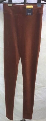 M&S Tan Corduroy Stretch Leggings size 6 Long - Image 1 of 4