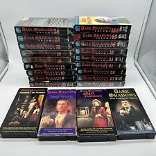 DARK SHADOWS VHS TAPES Lot of 22 Assorted Volumes Plus Extras Bundle Set Horror