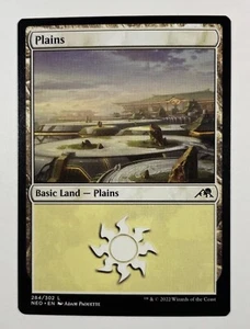 MTG Kamigawa Neon Dynasty Plains 284/302 Magic the Gathering - Bild 1 von 1