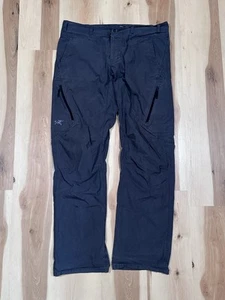 Arc'teryx Men's Gray Trim Fit Pants Size 36 Lightweight Outdoor Hiking - Picture 1 of 9