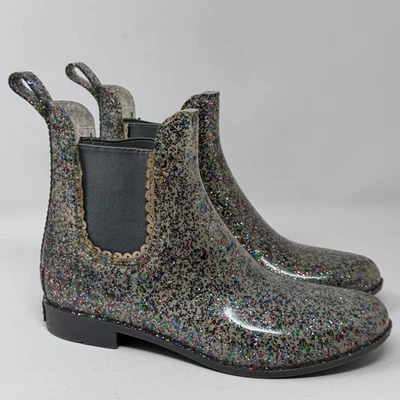 Jack Rogers Glitter Rain Boots – Size 9 - Image 1 of 4
