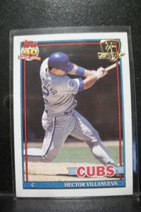 Hector Villanueva 1991 Topps Desert Shield #362 Cubs - Imagen 1 de 1