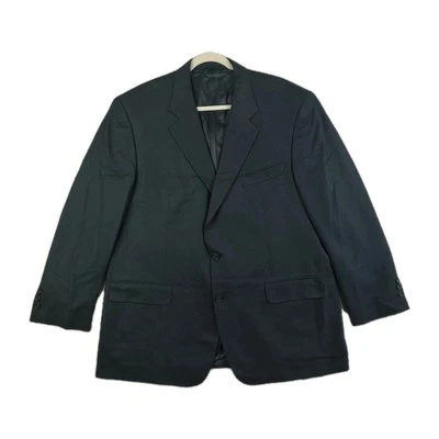 Brooks Brothers Country Club Silk & Cashmere Navy Blazer Men's Size 45R Italy - Image 1 of 4