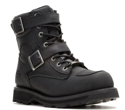 Harley-Davidson Men's Brockwood Buckle Ride Waterproof Motorcycle Boots, D96317 - Image 1 of 4