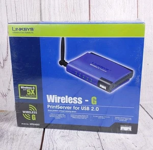 NEW SEALED - Linksys WPS54GU2 Wireless-G PrintServer for USB 2.0 - FREE SHIPPING - Picture 1 of 7