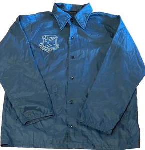 Vintage USAF ALASKAN AIR COMMAND AAC Coach Jacket Windbreaker SZ M Aristo Jac - Picture 1 of 6